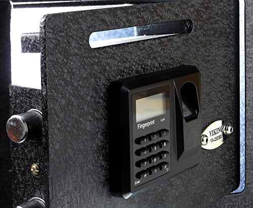 Viking Security Safe VS-25DBLX Depository Biometric Safe Fingerprint Safe Small Drop Slot Safe
