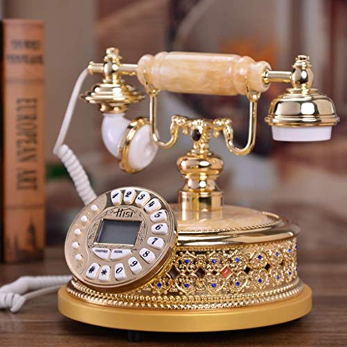 KOSHSH Vintage Push-Button Landline Telephone