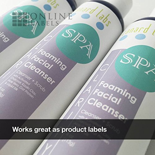 4 x 3 Rectangle Mailing Labels - Permanent, White Matte - Shipping, Wine, Product Labels - Pack of 30,000 Labels, 5,000 Sheets - Inkjet/Laser Printers - Online Labels