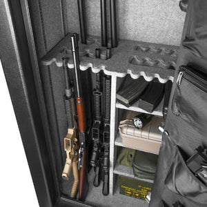 BARSKA AX12218 Tall Fireproof Digital Keypad 30 Position Rifle Vault Safe 11.87 Cubic Ft