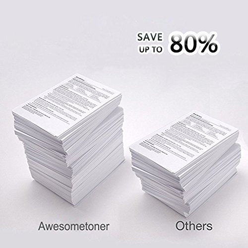Awesometoner Compatible 4 Pack CF450A CF451A CF452A CF453A 655A Toner Cartridge For HP Color LaserJet Enterprise M653's Yield BK 12500 CMY 10500 Pages