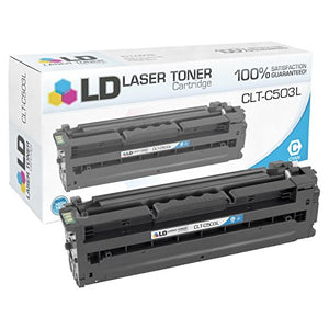 LD Compatible Toner Cartridge Replacement for Samsung CLT-503 High Yield (2 Black, 1 Cyan, 1 Magenta, 1 Yellow, 5-Pack)
