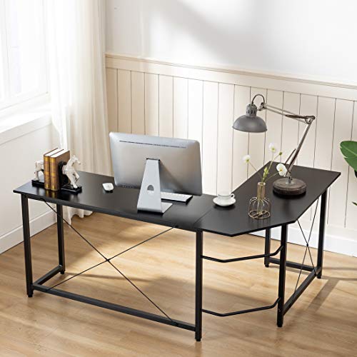 Sengo L Shaped Computer Desk Home Office Desks Work Table Gaming Desk Study Writing Table Workstation Home Office Furniture