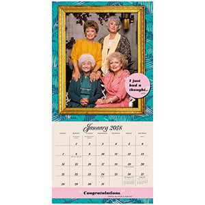 2018 Golden Girls Wall Calendar (Day Dream)