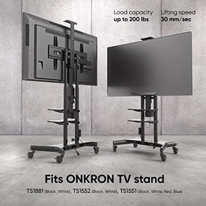 ONKRON Motorized TV Lift Motor for Mobile TV Stand - Height Adjustable Automatic Mount