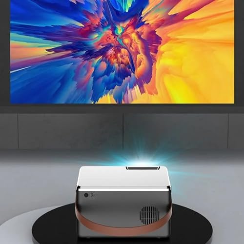 None SMTYY LED Portable Projector 1080P Support Smart Home Theater