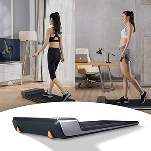 WALKINGPAD A1 Smart Folding Treadmill Under Desk Portable Kingsmith Walking Pad Digital Electric Slim Foldable Fitness Jogging Training Cardio Workout for Home Office 0.5-6KM/H