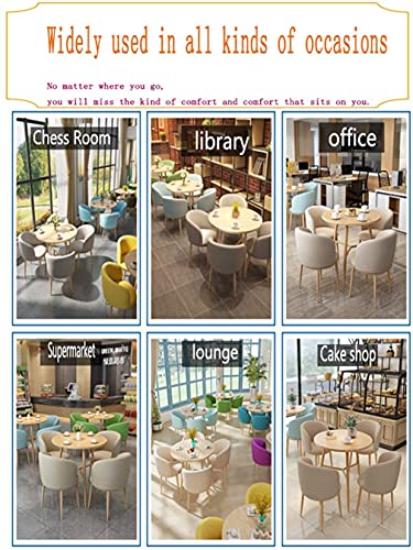 SYLTER Office Conference Table Set with 1 Table and 4 Chairs