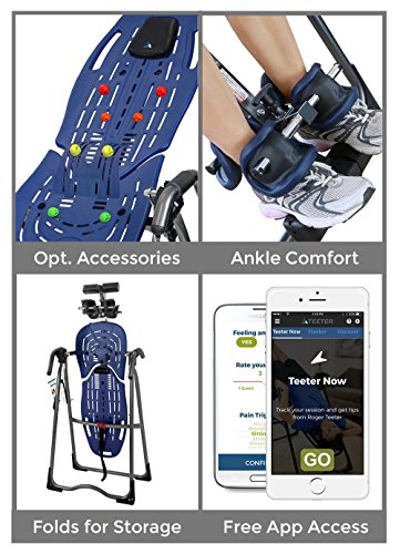 Teeter EP-560 Ltd. Inversion Table, Back Pain Relief Kit, FDA-Registered (EP-560)