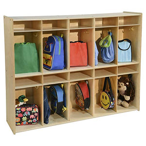 Contender 10 Section locker Organizer For School Teens, Stationary Cabinet, Classroom Coat Locker Sports Lockers For Kids Bedroom For classroom furniture kindergarten