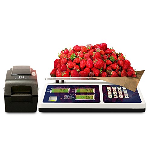Penn Scale 30 lb Price Computing Scale with Label Printer
