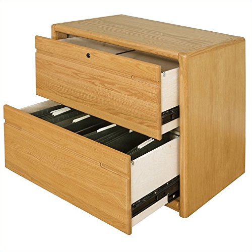 Beaumont Lane 2 Drawer Lateral File in Medium Oak