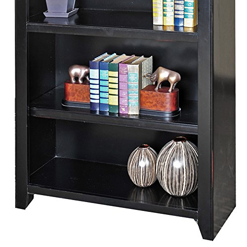 Martin Furniture Tribeca Loft Black Bookcase, 84" - Fully Assembled