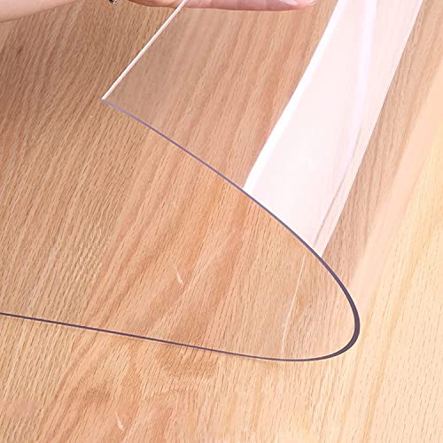 ZHOUHONG Hard-Floor Chair Mat for Hardwood Floor, Desk Chair, 1mm/1.5mm/2mm Thick