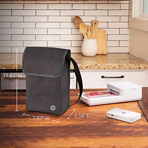 HP Sprocket Studio 4x6” Instant Photo Printer – Print Photos from Your iOS, Android Devices & Social Media - Paper, Ink & Charger Bundle