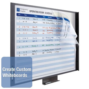Quartet Inview Custom Whiteboard, 47.5 x 35 Inches.5 Inch Graphite Frame (72981)