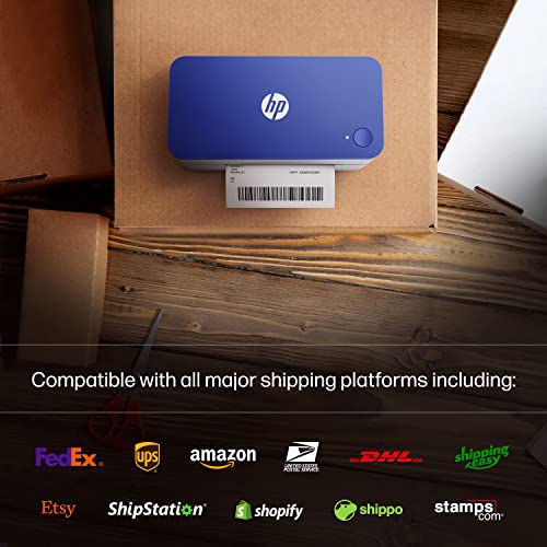 HP Shipping Label Printer, 4x6 Commercial Grade Direct Thermal, High-Speed 300 DPI, Barcode Printer