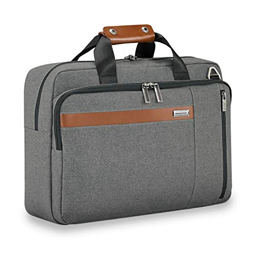 Briggs & Riley Kinzie Street-Convertible Brief, Grey, One Size