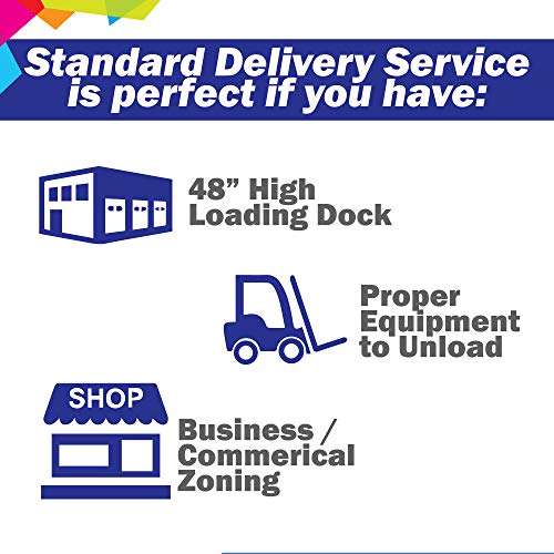 Hammermill Paper, Premium Laser Print Paper, 8.5 x 11 Paper, Letter Size, 24lb Paper, 98 Bright, 1 Pallet / 32 Cartons (104604P) LOADING DOCK DELIVERY