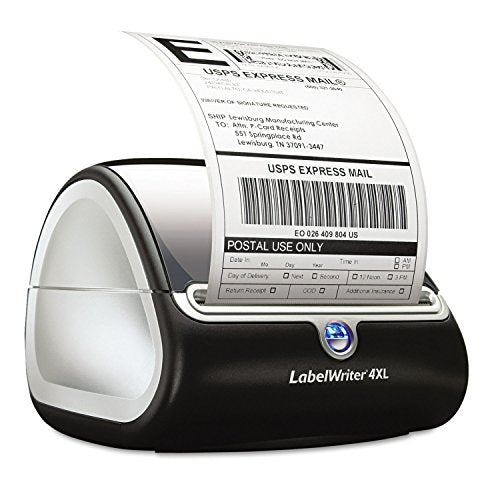 DYMO LabelWriter 4XL 4 4/25-inch Labels 53 Labels/Minute 7 3/10w x 7 4/5d x 5 1/2h DYM1755120