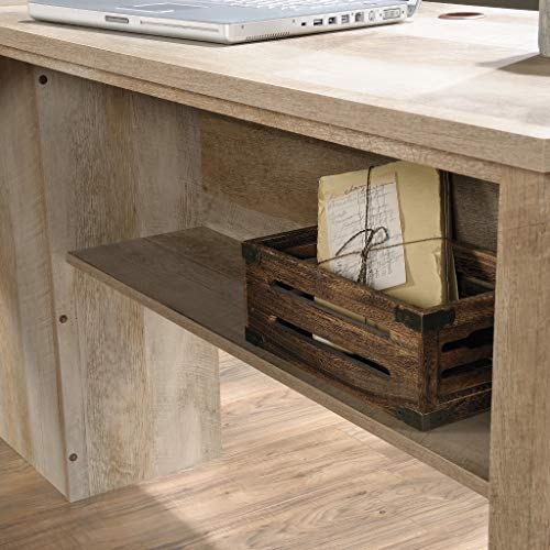 Sauder 422884 Cannery Bridge L-Desk, Lintel Oak Finish