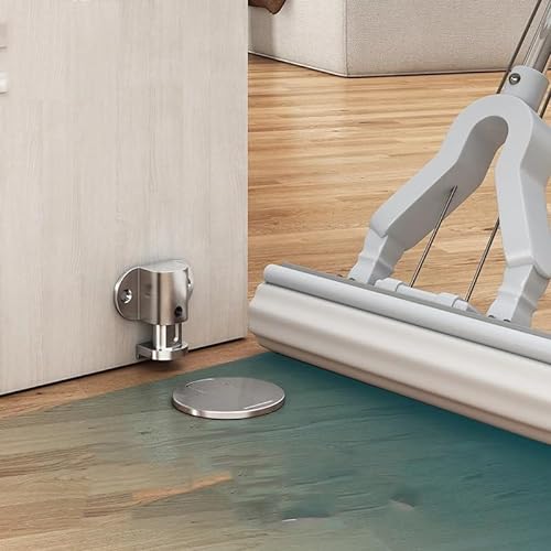 FANCUF Adjustable Magnetic Door Stopper - Anti-Collision Hidden Door Holder
