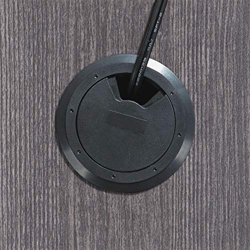 Lorell LLR69546 Weathered Charcoal Laminate Desk Shell