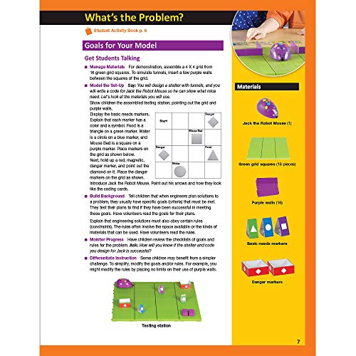 hand2mind STEM in Action, Coding Robot Mouse Classroom Set, Learning Activities Exploring Basic Needs of Animal As Students Code & Program, Life Science Lesson, STEM.org Authenticated