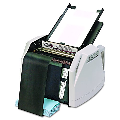 Martin Yale 1501X Automatic Paper Folder, Operates at a Speed of up to 7,500 Sheets per Hour, 150 Sheets Feed Table capacity, Up to 3 Sheets Manual Paper Feed