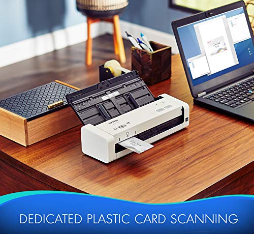 Brother Easy-to-Use Compact Desktop Scanner, ADS-1200, Fast Scan Speeds, Ideal for Home, Home Office or On-The-Go Professionals (ADS1200)