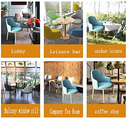 AkosOL Business Dining Table Set with 3 Chairs - Space-Saving Furniture for Tea Shop, Cafe, Hotel, and More