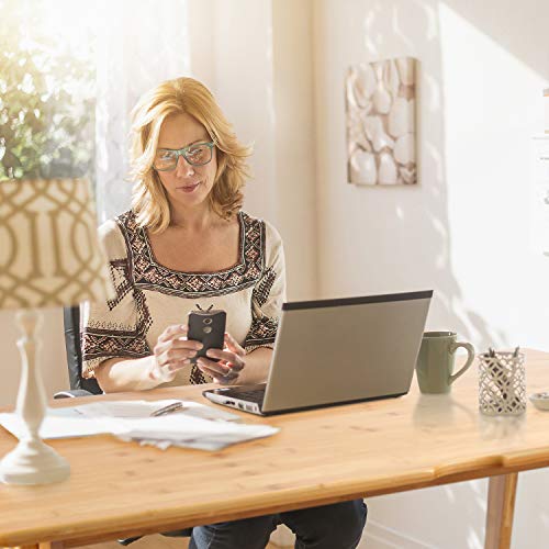 Nnewvante Writing Computer Desk 46" Bamboo Home Office Table with 2 Drawers, Modern Furniture Simple Study Makeup Workstation