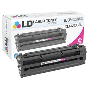 LD Compatible Toner Cartridge Replacement for Samsung CLT-503 High Yield (2 Black, 1 Cyan, 1 Magenta, 1 Yellow, 5-Pack)