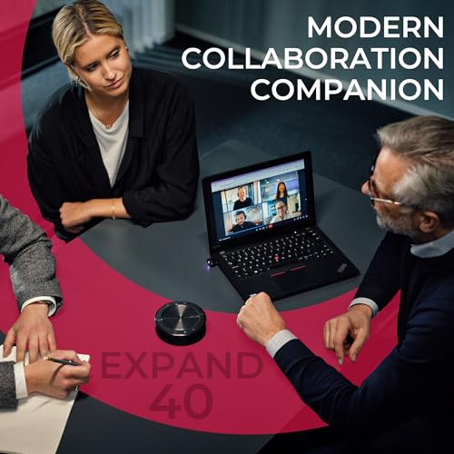 Global Teck Worldwide Sennheiser EPOS Expand 40 Teams Wireless Speakerphone Bundle with BTD 800 USB Dongle & Gold Support Plan
