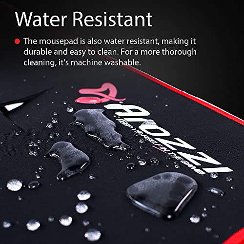 Arozzi Arena Special Edition Ultrawide Curved Gaming and Office Desk with Water-Resistant Desk Mat - Crawling Chaos