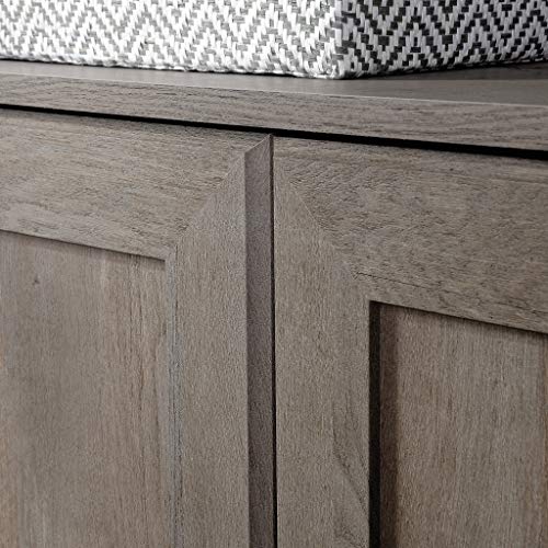 Sauder Storage Bookcase with Doors, Mystic Oak Finish