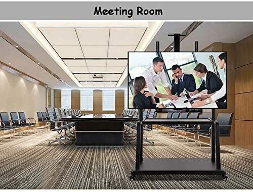 WEBOL TV Brackets for Wall Mount & Mobile Cart - 32-75 Inch LCD LED Plasma Display Stand
