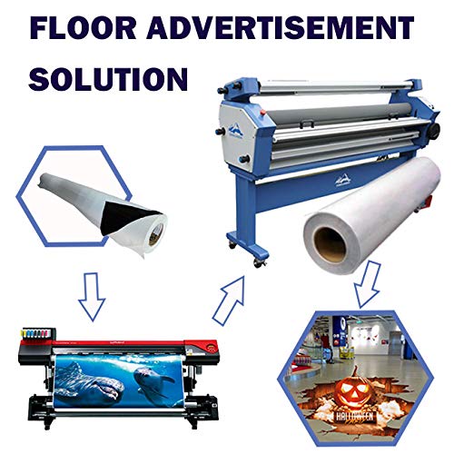 MELDIKISO Bulk Matte Textured Anti-Slip Laminating Film - 12 Rolls, 54" x 50yd