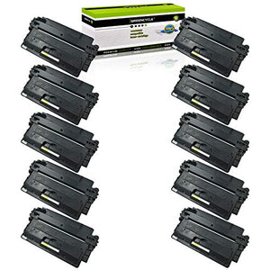 GREENCYCLE 10 Pack 14X CF214X Black High Yield Toner Cartridge Replacement Compatible for Laserjet Enterprise 700 M712xh 700 MFP M725dn 700 MFP M725z Printer