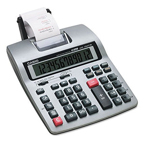 Casio HR150TM Two-Color Printing Calculator, Black/Red Print