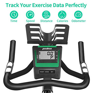 L NOW Exercise Bike Indoor Cycling Bike Belt Drive Smooth Magnetic Resistance Stationary Bike (S3)