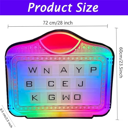 Aniwini Handheld LED Letter Presenter with Remote Control