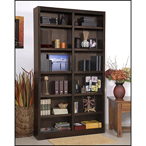 Black Bear 84" Standard Bookcase Espresso