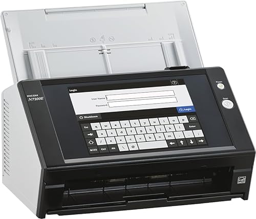 RICOH N7100E Network Scanner with Large Touch Screen