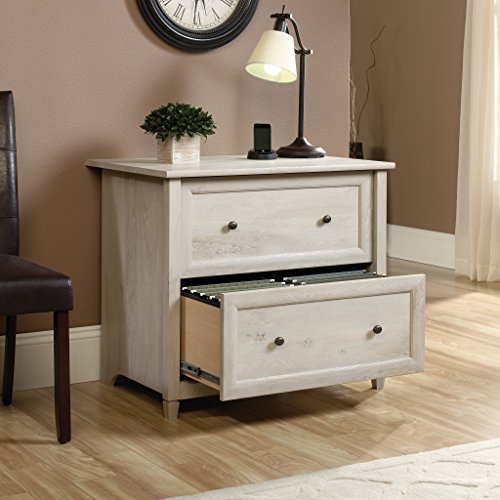 Sauder Edge Water Lateral File, Chalked Chestnut Finish