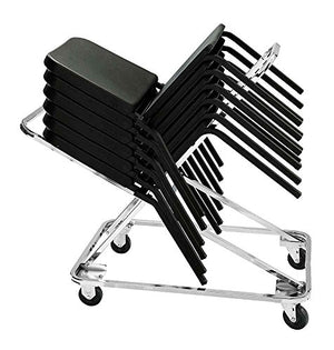 National Public Seating Chrome Plated Steel Dolly for 8200 Chair