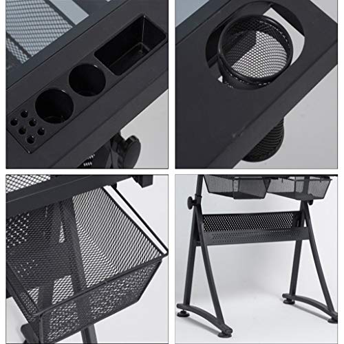 Adjustable Drawing Craft Table,with Adjustable Height for Art Design Drawing Writing Painting Crafting Drafting Work and Study