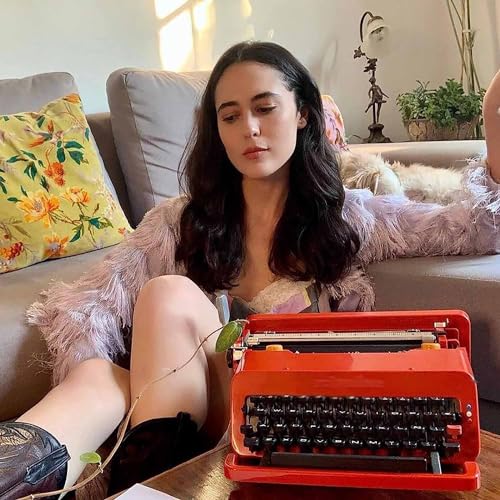 Quepiem Retro Manual Typewriter with Double Ribbon - Valentine Literary Gift