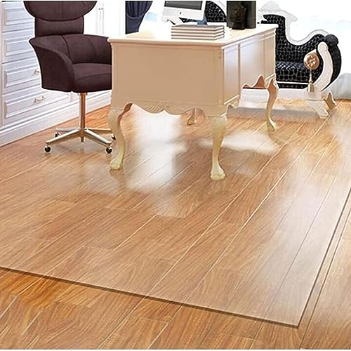 HOBBOY Clear Vinyl Runner Rug for Hard Floors, 1.5mm Thick, Waterproof - 60/80/100/120/140cm Wide