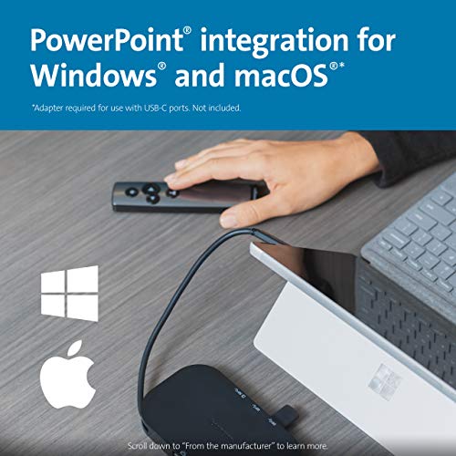Kensington PowerPointer Presentation Remote with Virtual Pointer - K75241WW